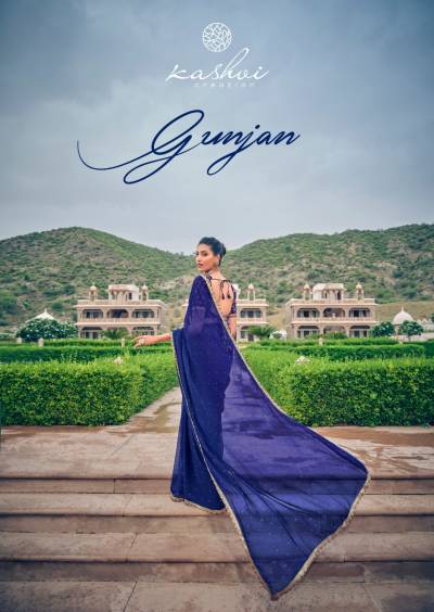 Gunjan By Lt Fancy Chiffon Saree Collection